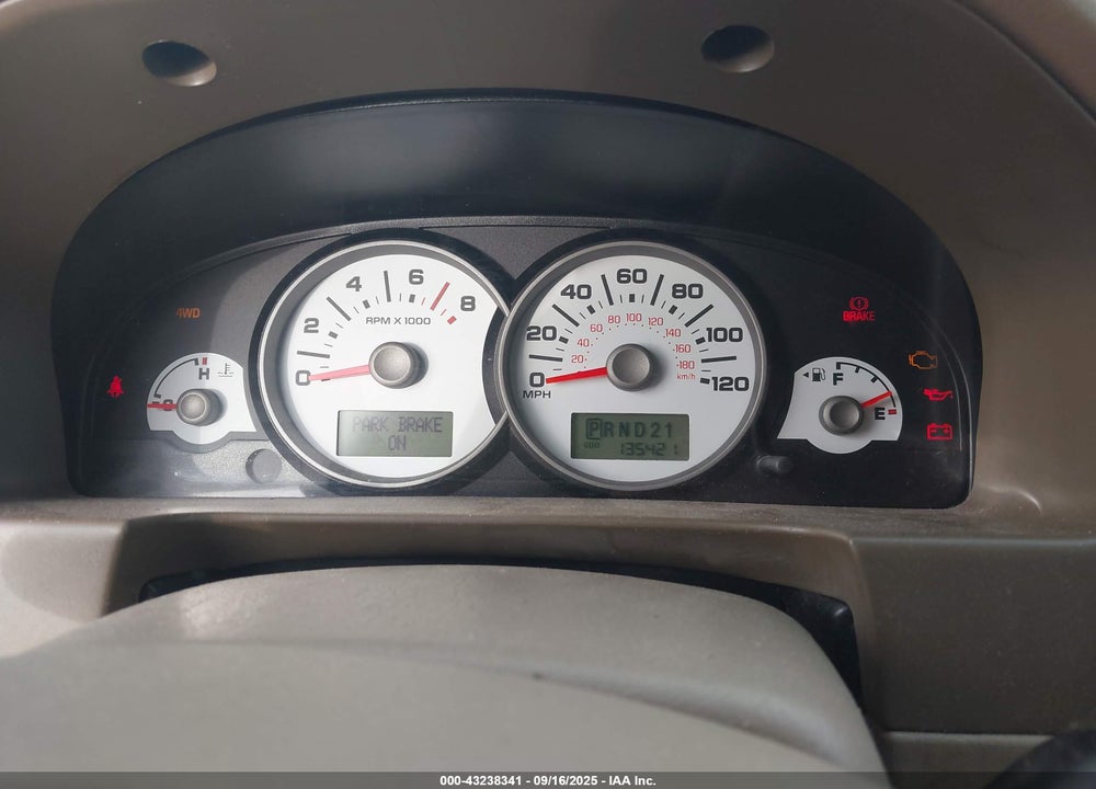 2005 FORD ESCAPE LIMITED VIN: 1FMCU94135KD13222