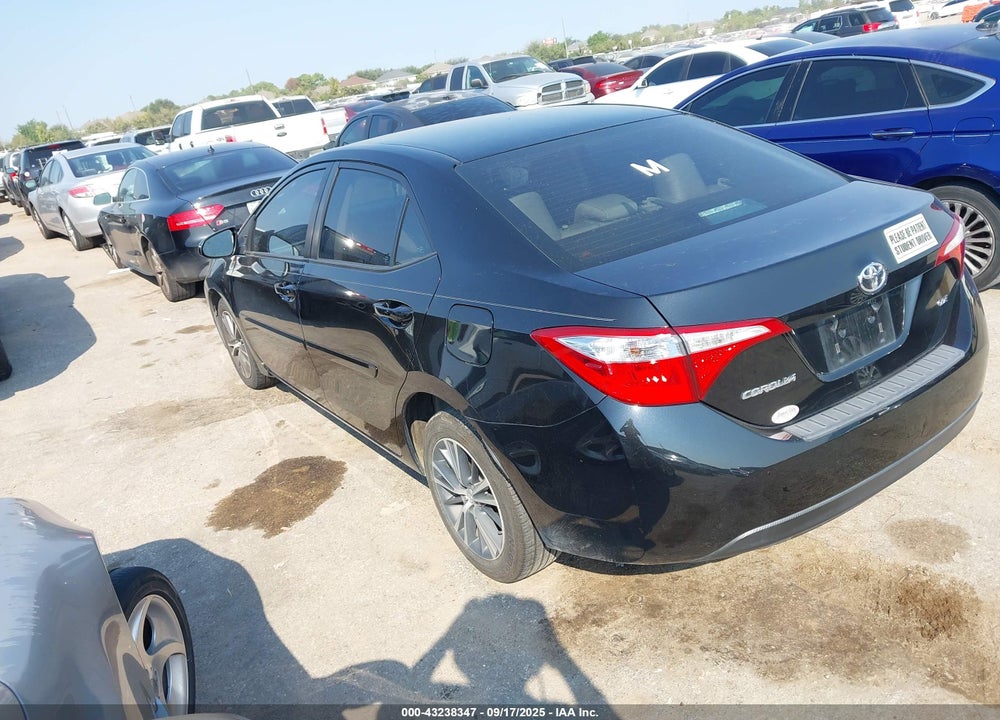 2016 TOYOTA COROLLA VIN: 5YFBURHE1GP428791