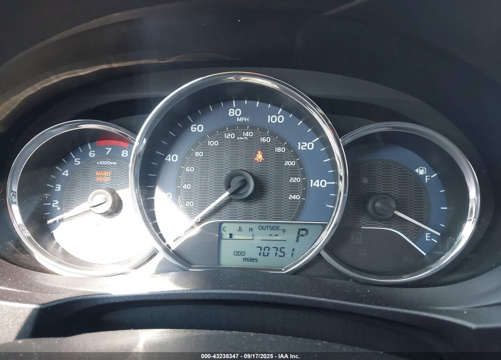2016 TOYOTA COROLLA VIN: 5YFBURHE1GP428791