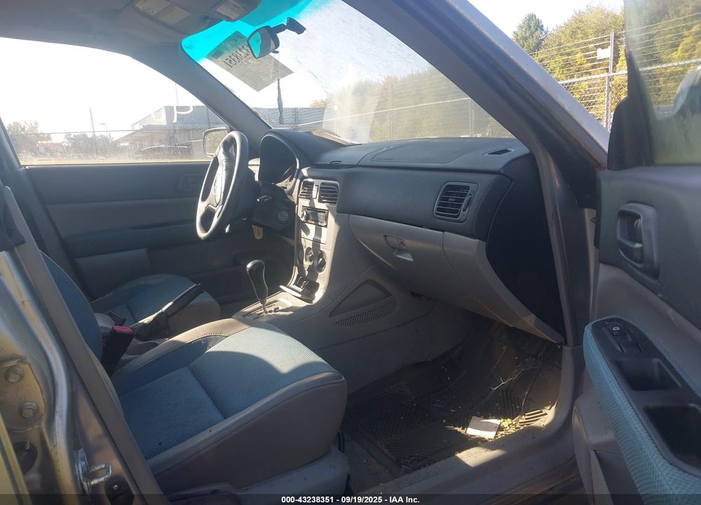 2005 SUBARU FORESTER 2.5X VIN: JF1SG63655H748720