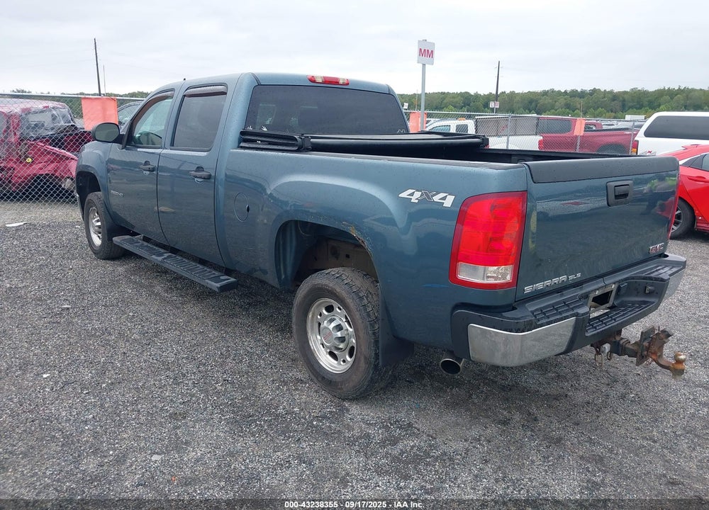 2010 GMC SIERRA 2500HD SLE VIN: 1GT4K0BG3AF149877