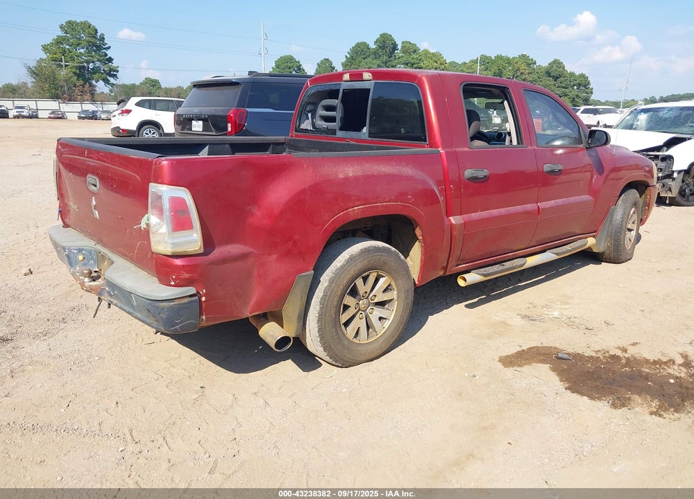 2007 MITSUBISHI RAIDER LS VIN: 1Z7HC28K87S217357