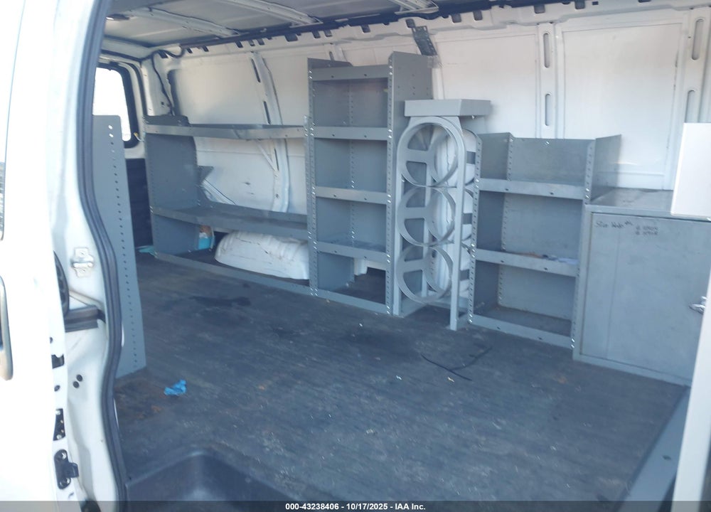 2013 CHEVROLET EXPRESS 2500 WORK VAN VIN: 1GCWGGCG9D1164113