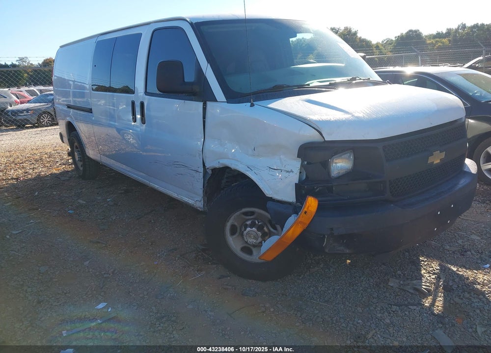 2013 CHEVROLET EXPRESS 2500 WORK VAN VIN: 1GCWGGCG9D1164113