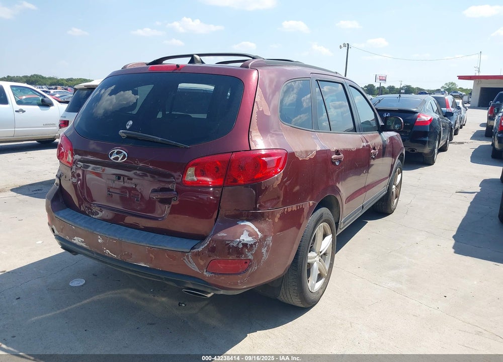 2007 HYUNDAI SANTA FE LIMITED/SE VIN: 5NMSH13E27H016161