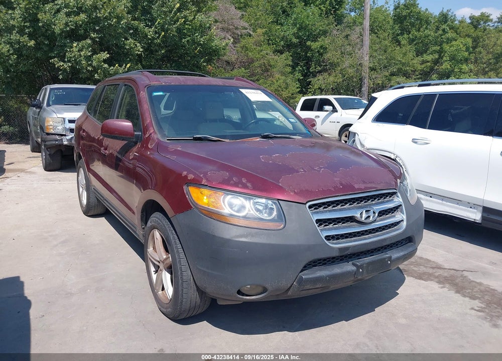 2007 HYUNDAI SANTA FE LIMITED/SE VIN: 5NMSH13E27H016161