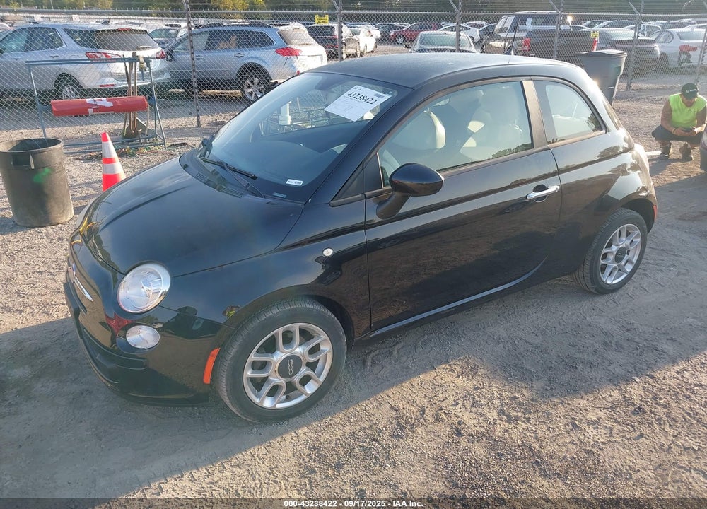 2012 FIAT 500 VIN: 3C3CFFAR4CT105180