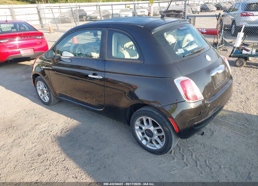 2012 FIAT 500 VIN: 3C3CFFAR4CT105180