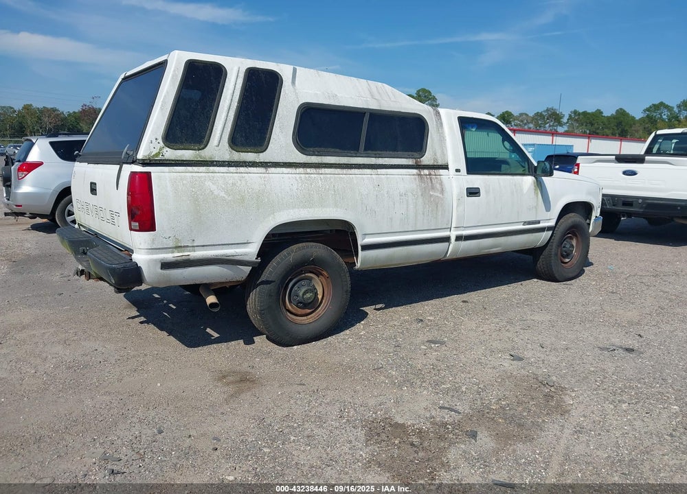 1998 CHEVROLET C2500 FLEETSIDE VIN: 1GCGC24R6WZ140441