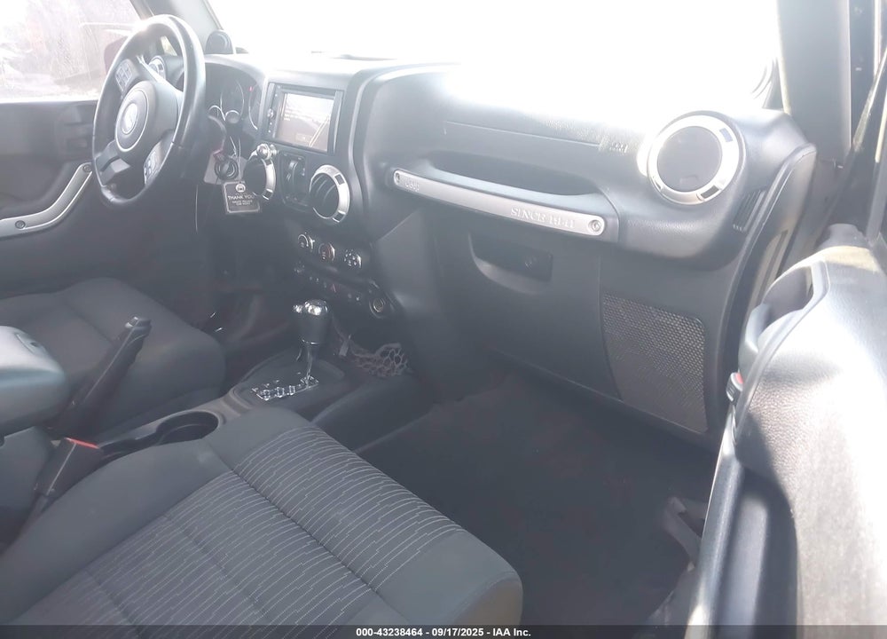 2012 JEEP WRANGLER UNLIMITED VIN: 1C4HJWFG2CL164005