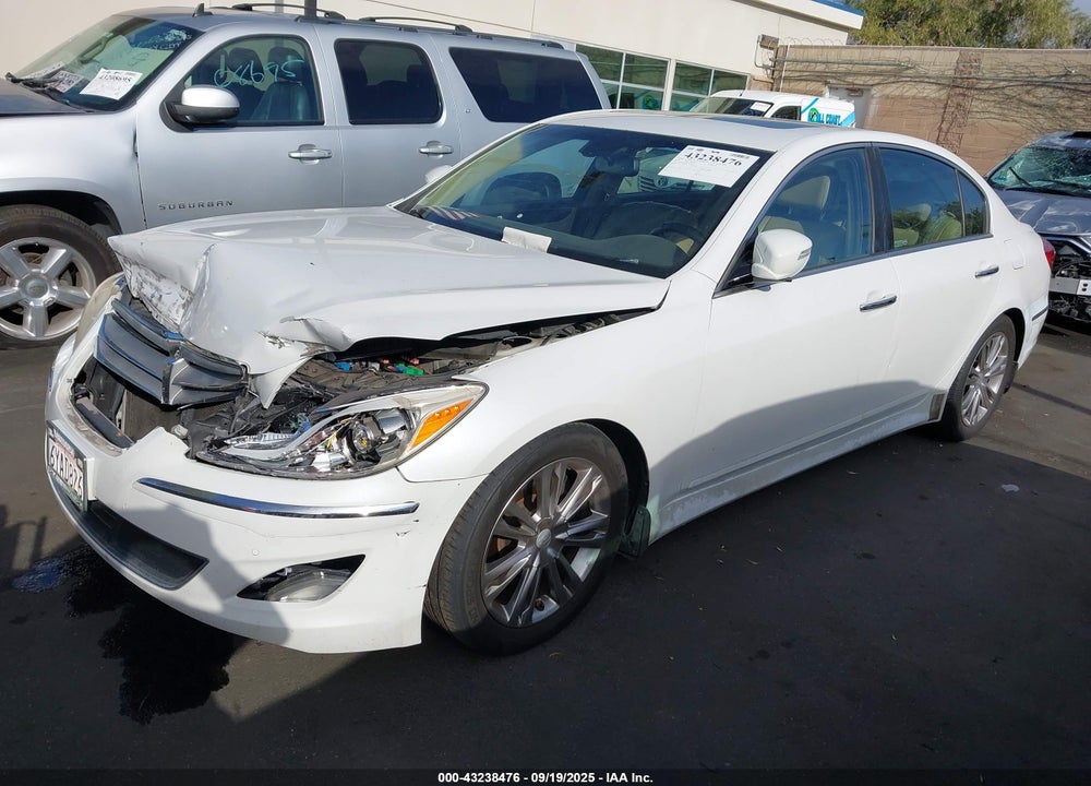 2012 HYUNDAI GENESIS VIN: KMHGC4DD4CU189724