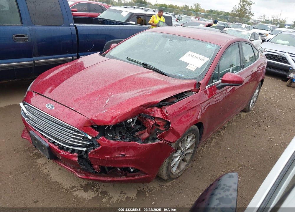 2017 FORD FUSION SE VIN: 3FA6P0H76HR316835