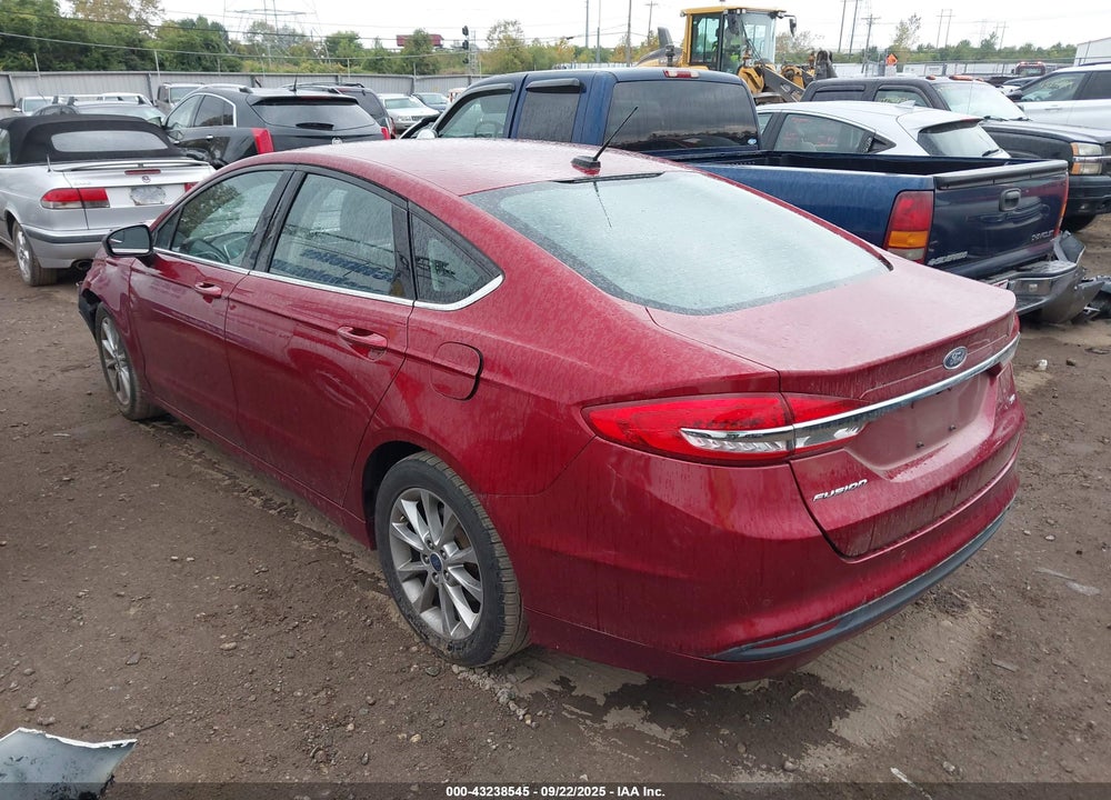 2017 FORD FUSION SE VIN: 3FA6P0H76HR316835