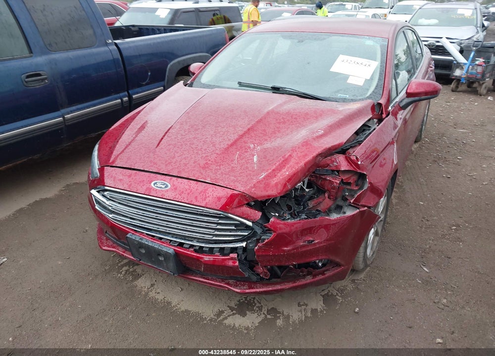 2017 FORD FUSION SE VIN: 3FA6P0H76HR316835