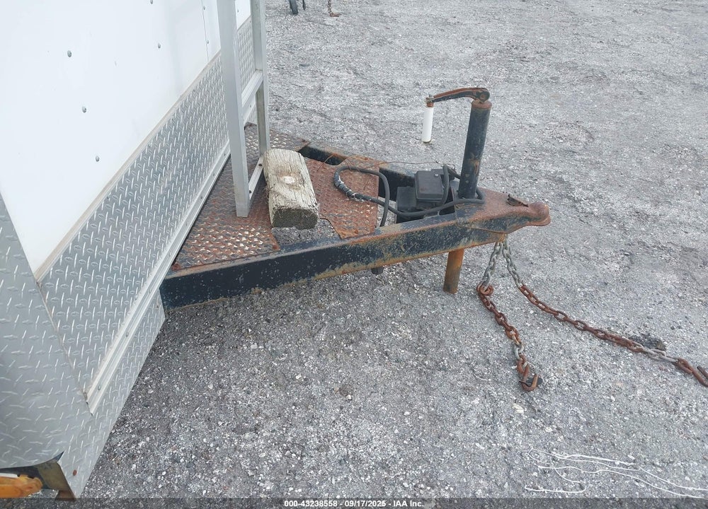 2005 CARMATE TRAILER VIN: 5A3C716D85L001855