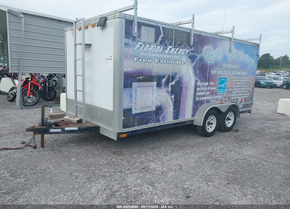 2005 CARMATE TRAILER VIN: 5A3C716D85L001855
