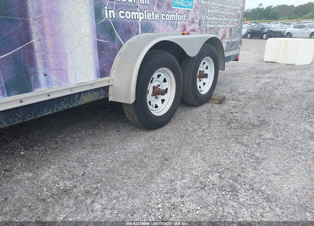 2005 CARMATE TRAILER VIN: 5A3C716D85L001855