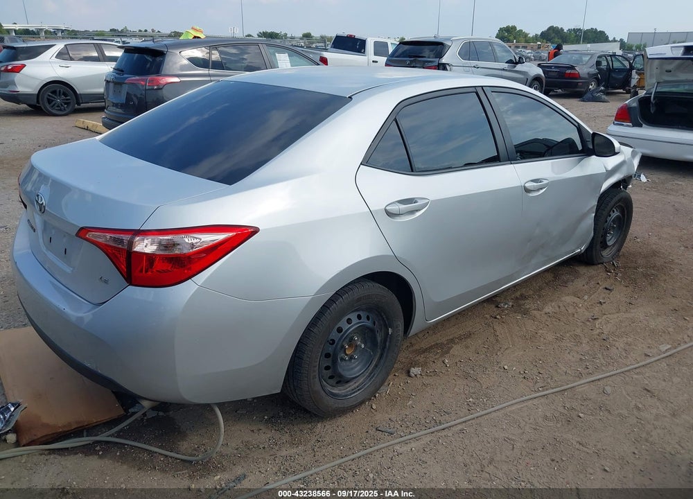 2017 TOYOTA COROLLA LE VIN: 5YFBURHE1HP687931