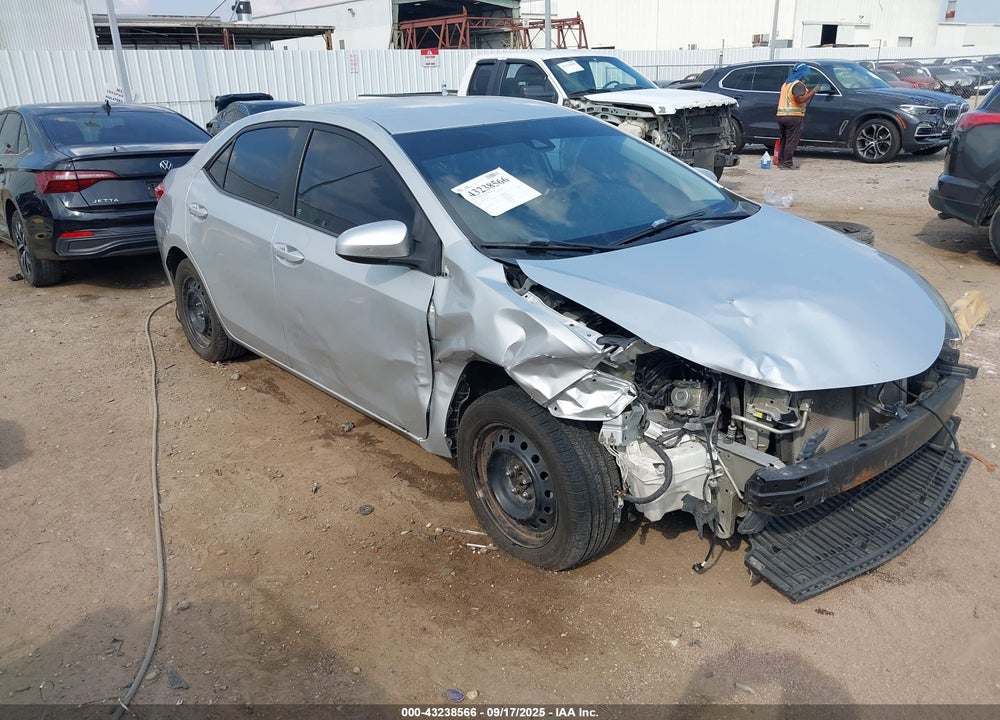 2017 TOYOTA COROLLA LE VIN: 5YFBURHE1HP687931