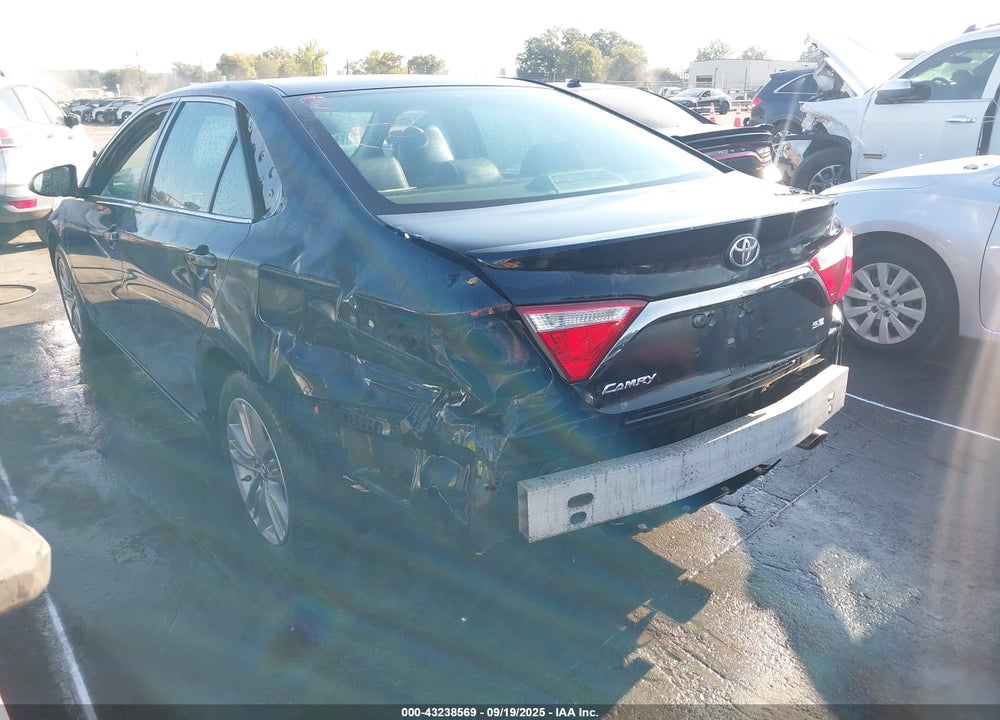2016 TOYOTA CAMRY SE VIN: 4T1BF1FK2GU150664