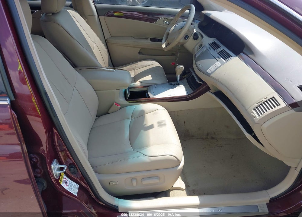 2009 TOYOTA AVALON VIN: 4T1BK36B59U328335