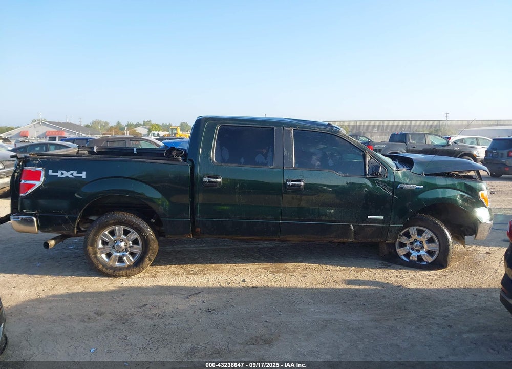 2012 FORD F-150 VIN: 1FTFW1ETXCFB00707