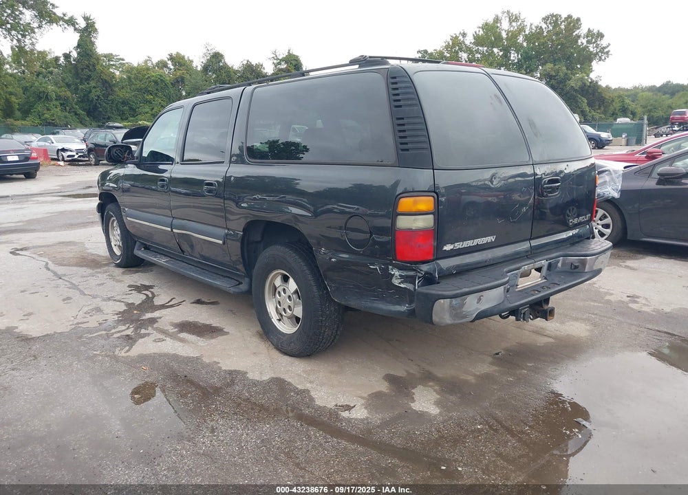 2003 CHEVROLET SUBURBAN 1500 VIN: 3GNEC16Z43G139225