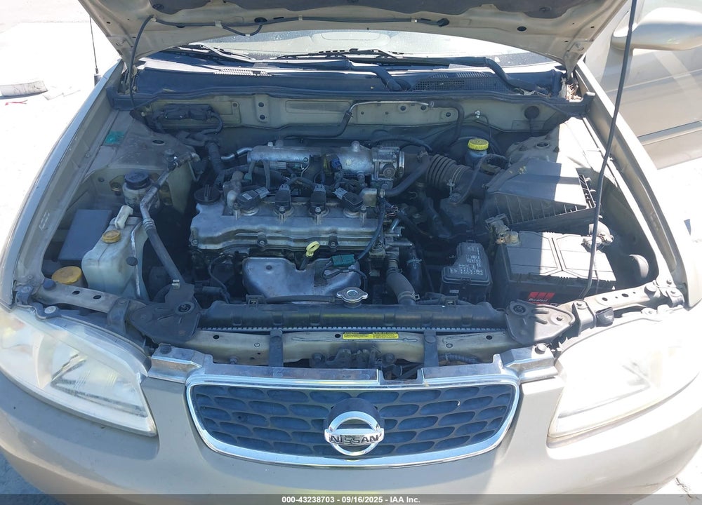 2003 NISSAN SENTRA GXE VIN: 3N1CB51D83L780765