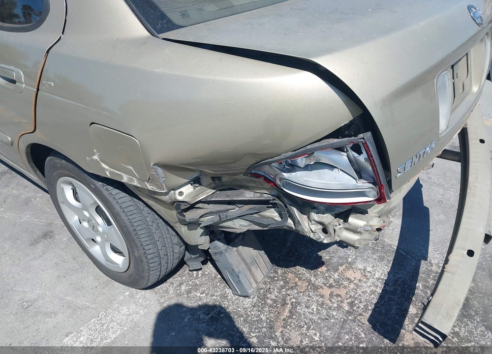2003 NISSAN SENTRA GXE VIN: 3N1CB51D83L780765