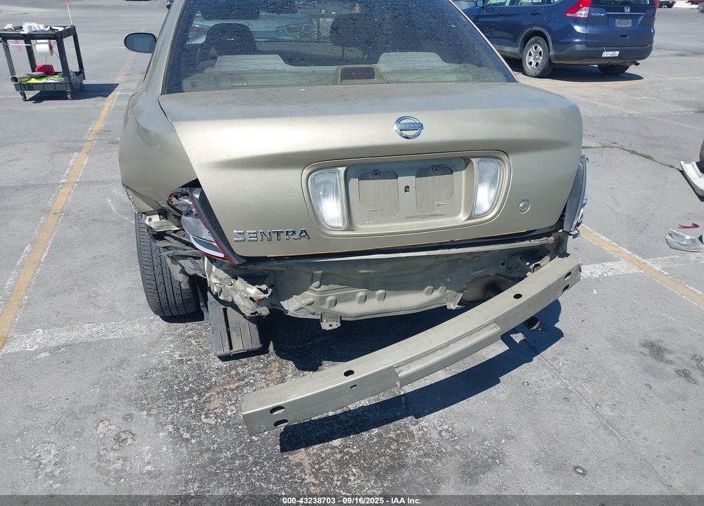 2003 NISSAN SENTRA GXE VIN: 3N1CB51D83L780765