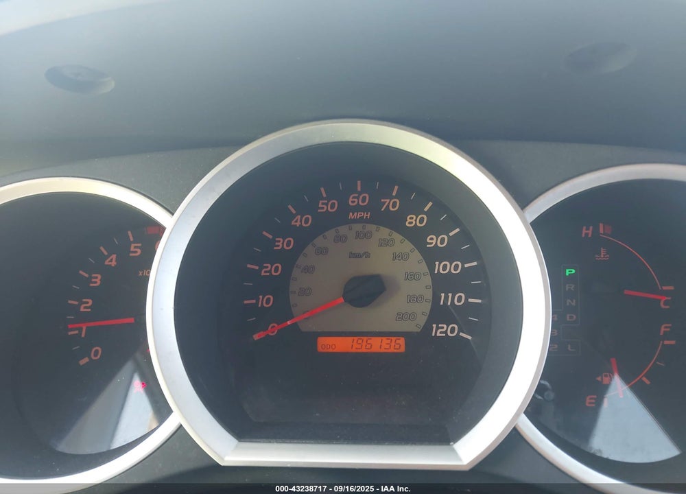 2005 TOYOTA TACOMA PRERUNNER V6 VIN: 5TEKU72N05Z091079