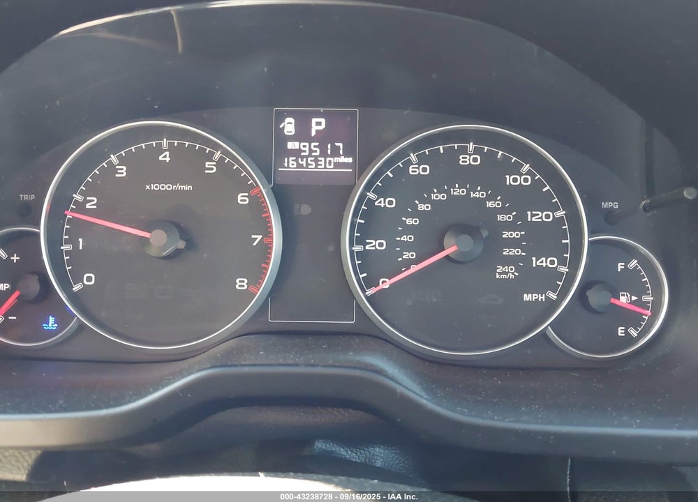 2014 SUBARU LEGACY VIN: 4S3BMBJ63E3034984