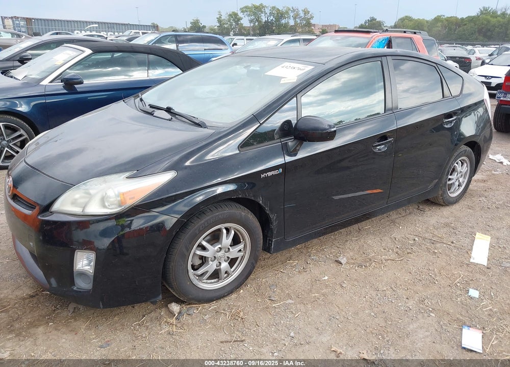 2010 TOYOTA PRIUS II VIN: JTDKN3DU6A5151924