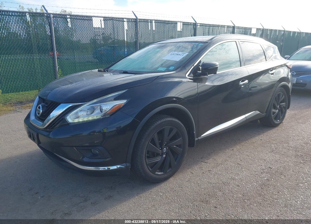 2017 NISSAN MURANO VIN: 5N1AZ2MH9HN151306