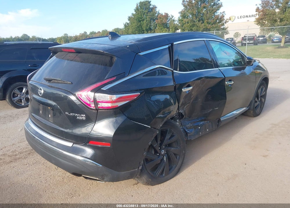 2017 NISSAN MURANO VIN: 5N1AZ2MH9HN151306