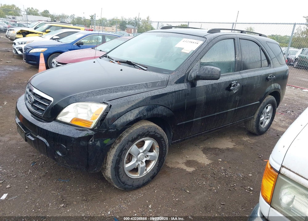 2008 KIA SORENTO LX VIN: KNDJC735185806911