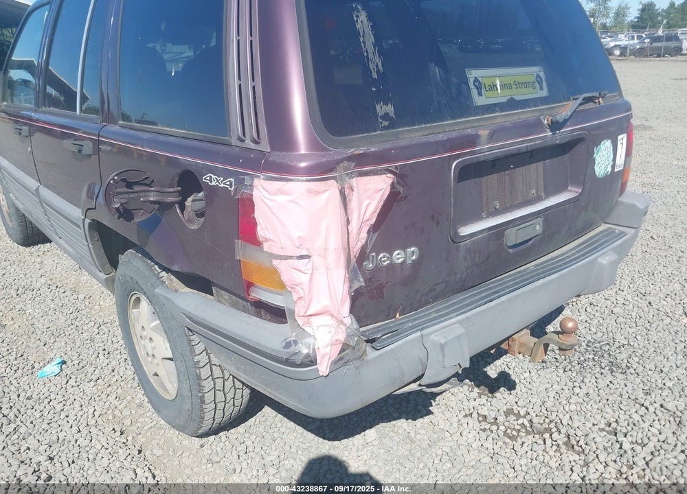 1995 JEEP GRAND CHEROKEE LAREDO VIN: 1J4GZ58S3SC741066