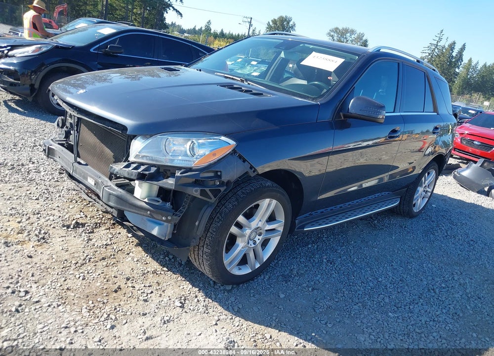 2015 MERCEDES-BENZ ML-CLASS VIN: 4JGDA5HB3FA569795