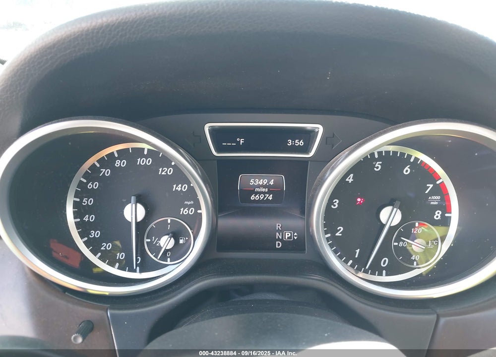 2015 MERCEDES-BENZ ML-CLASS VIN: 4JGDA5HB3FA569795