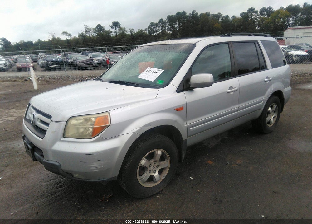 2008 HONDA PILOT EX-L VIN: 5FNYF28528B030871