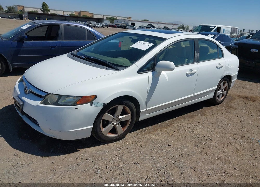 2007 HONDA CIVIC EX VIN: JHMFA16847S001613