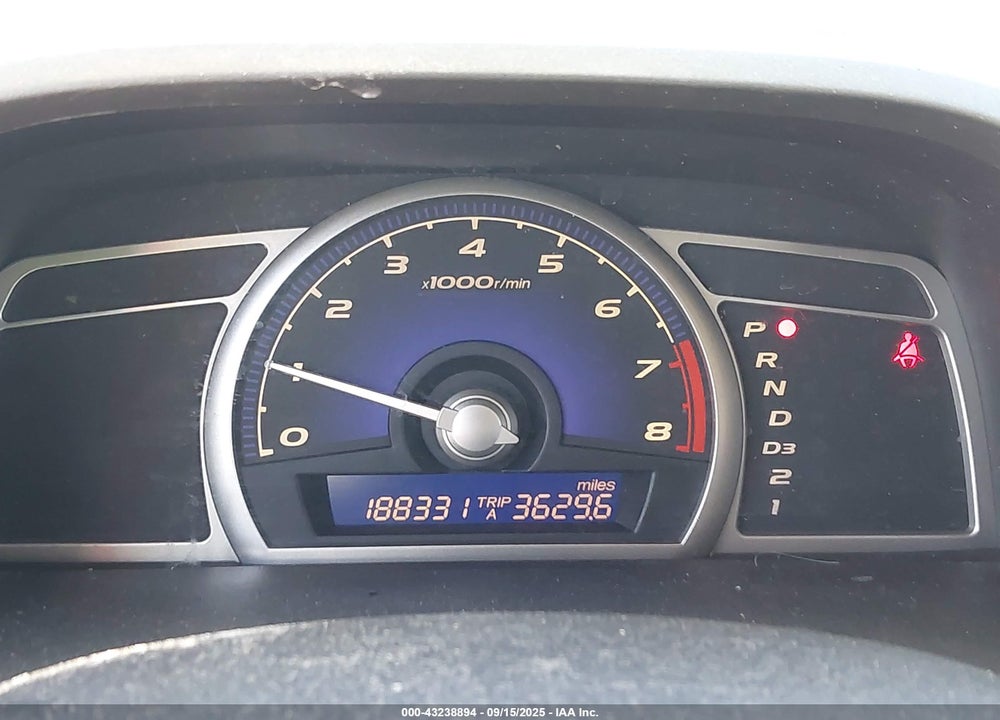2007 HONDA CIVIC EX VIN: JHMFA16847S001613