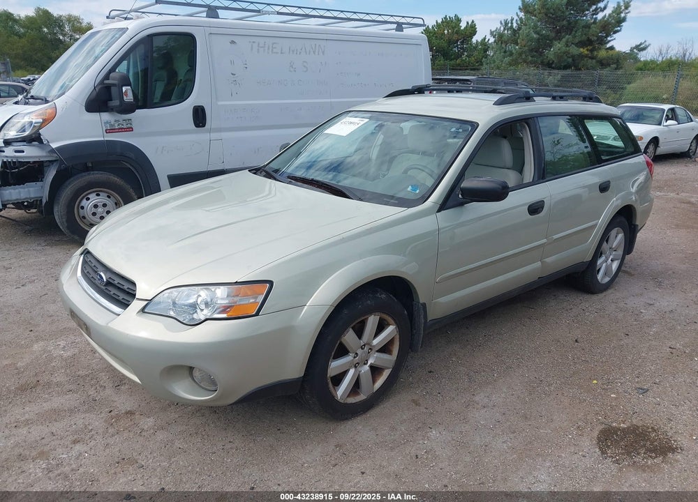 2006 SUBARU OUTBACK 2.5I VIN: 4S4BP61CX67337948