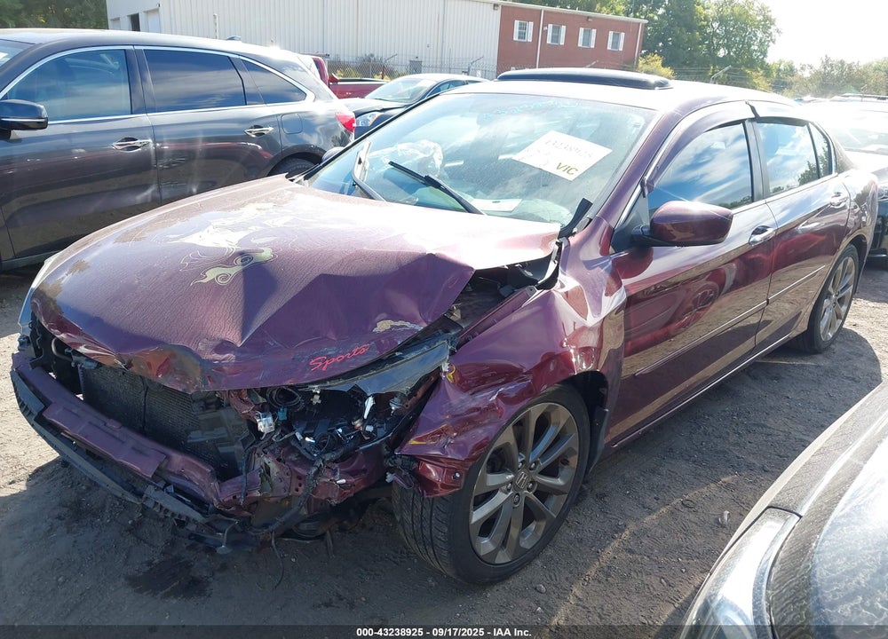 2014 HONDA ACCORD VIN: 1HGCR2F50EA244333