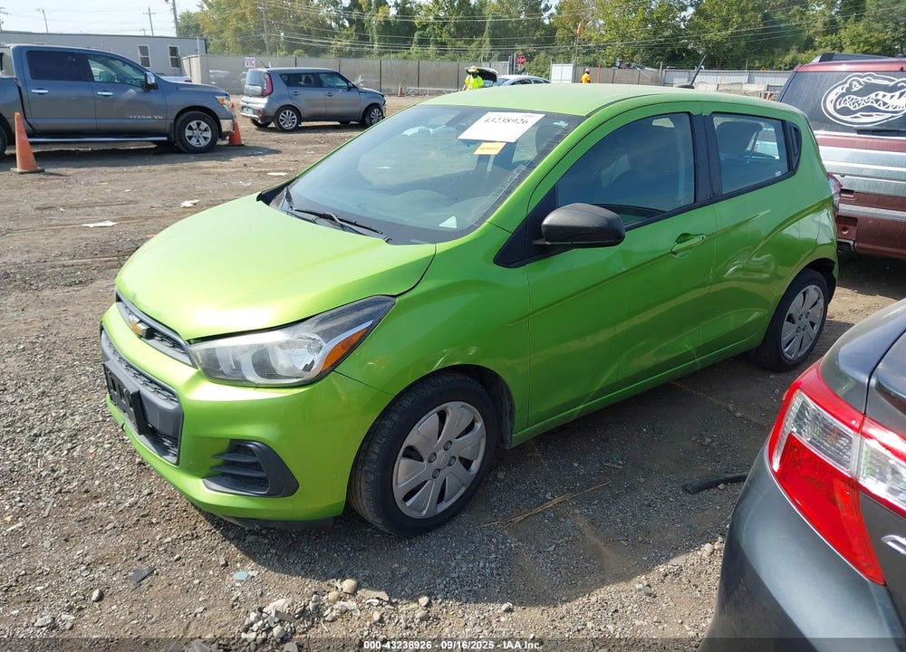2016 CHEVROLET SPARK LS CVT VIN: KL8CB6SA6GC631904