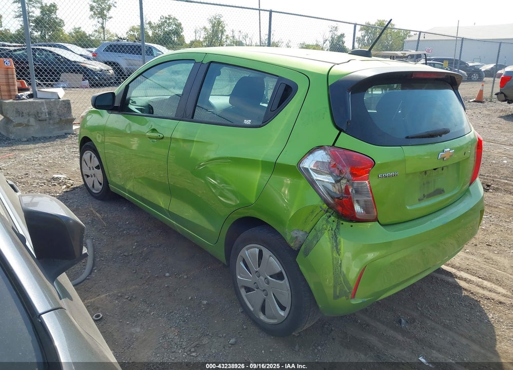 2016 CHEVROLET SPARK LS CVT VIN: KL8CB6SA6GC631904