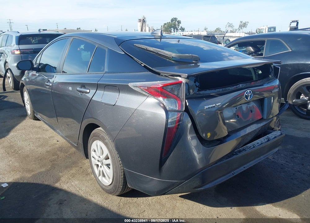 2017 TOYOTA PRIUS VIN: JTDKBRFU1H3036095