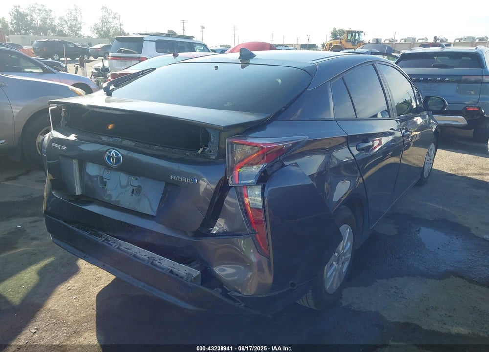 2017 TOYOTA PRIUS VIN: JTDKBRFU1H3036095