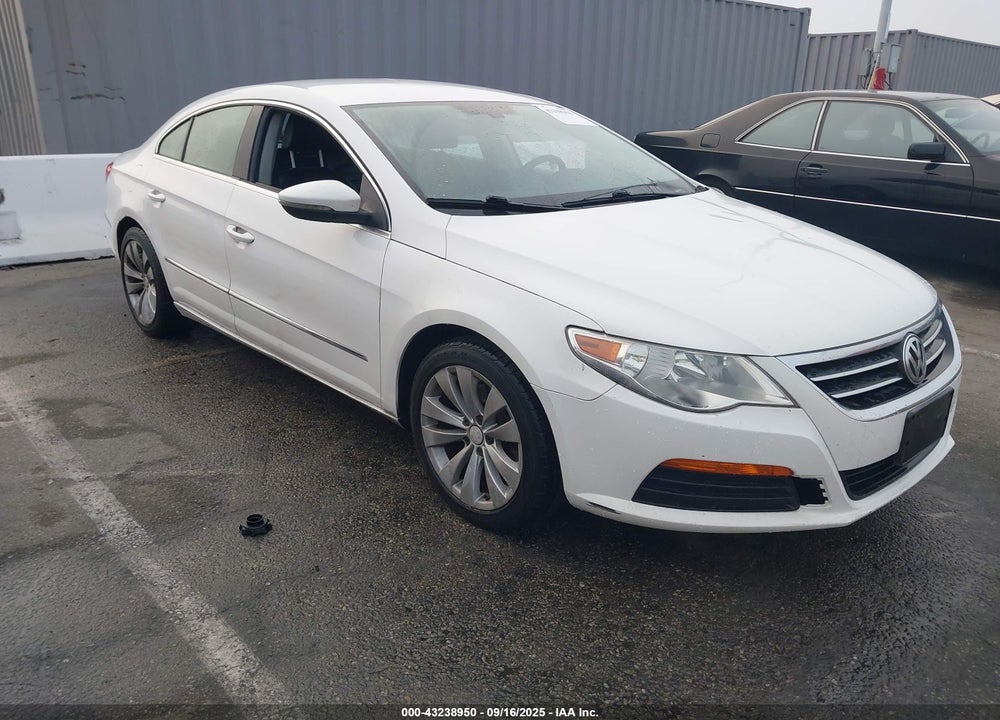 2012 VOLKSWAGEN CC SPORT VIN: WVWMN7AN9CE506911