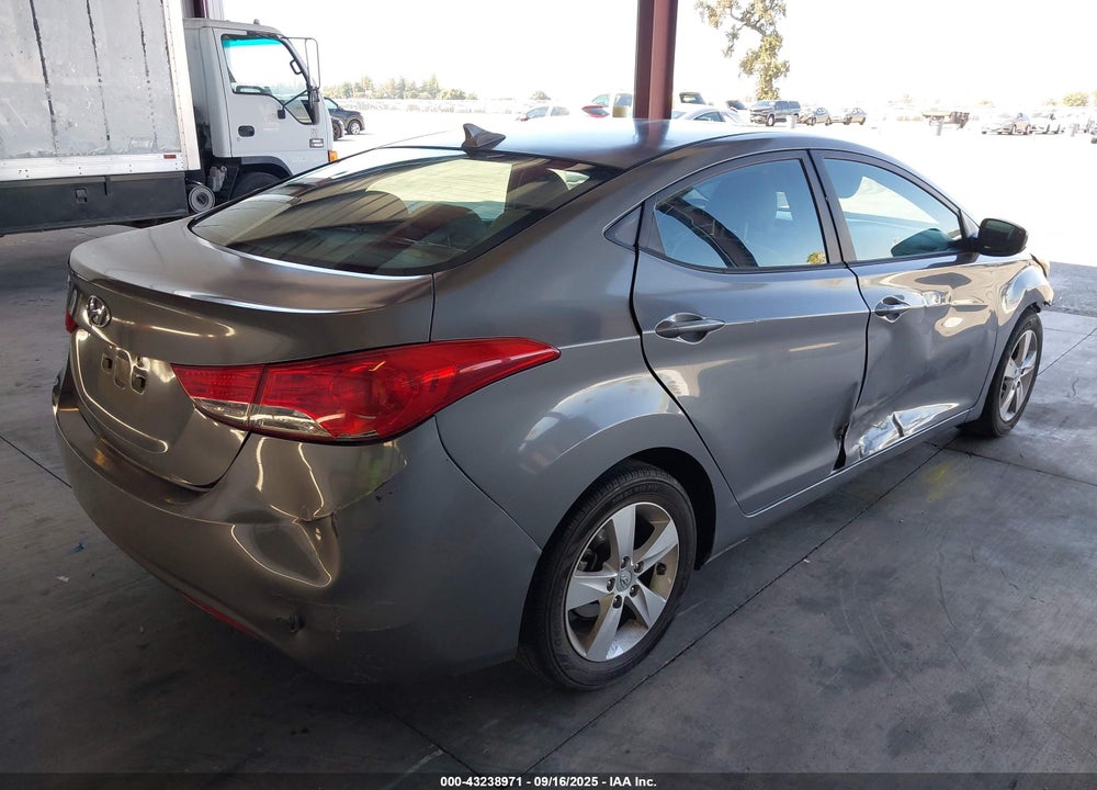 2013 HYUNDAI ELANTRA GLS VIN: 5NPDH4AE3DH344426